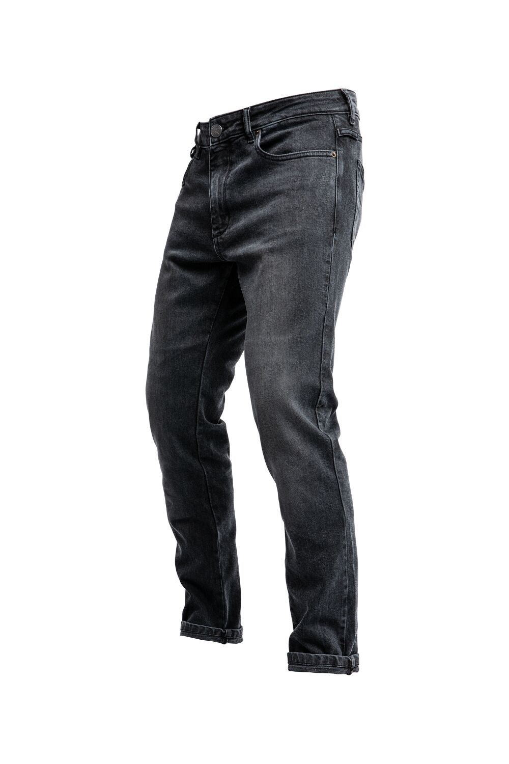 JOHN DOE Pioneer Mono motorjeans voor heren – zwart – 36/32