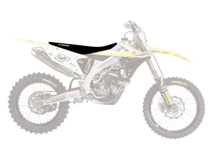 BLACKBIRD RACING Zebra zadelhoes zwart/geel — voor o.a. SUZUKI RM-Z 250 (2019–2023) - MxProStoreParts