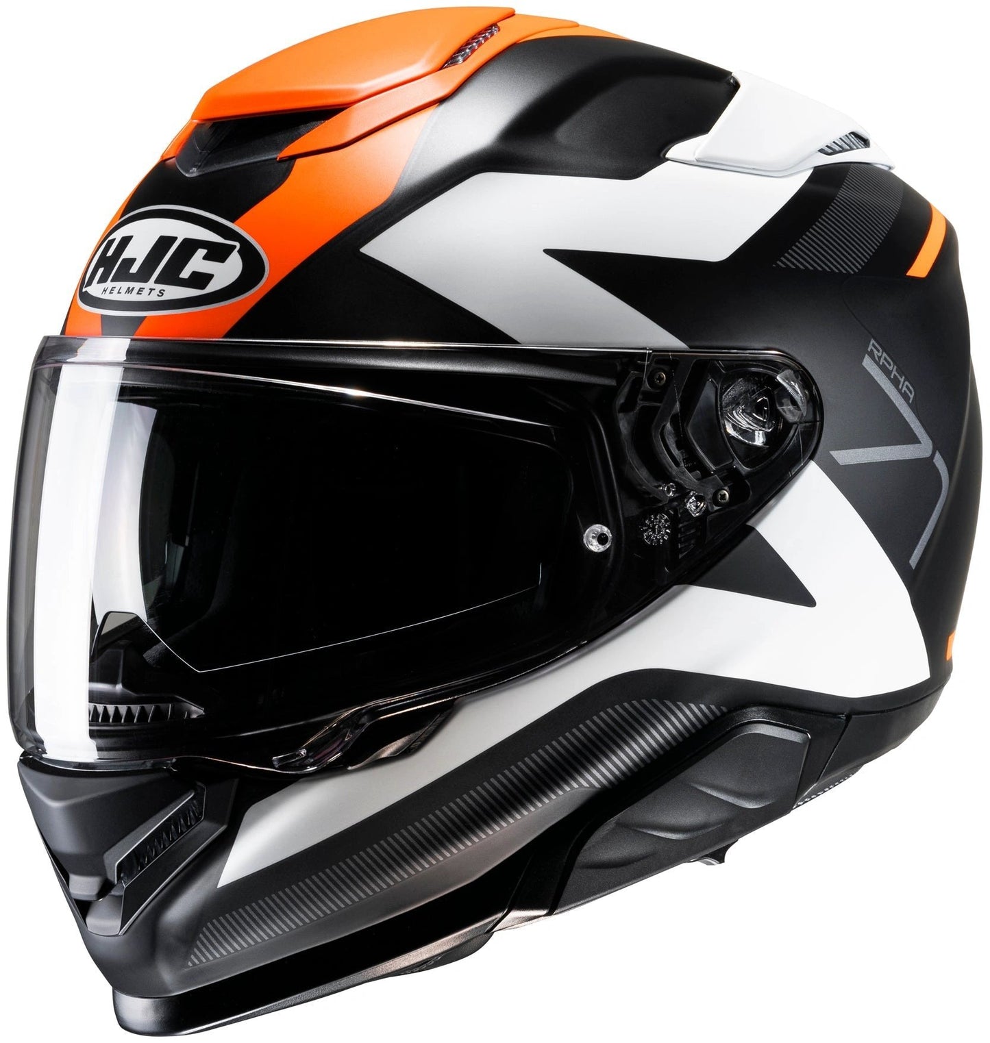 HJC RPHA 71 Pinna black/orange full-face motorcycle helmet