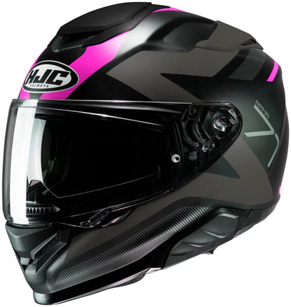 HJC RPHA 71 Pinna Black/Pink MC8SF full-face motorcycle helmet