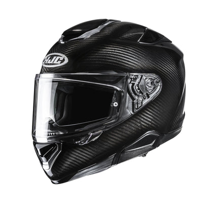 HJC RPHA 72 Carbon full-face helmet in black with clear visor.