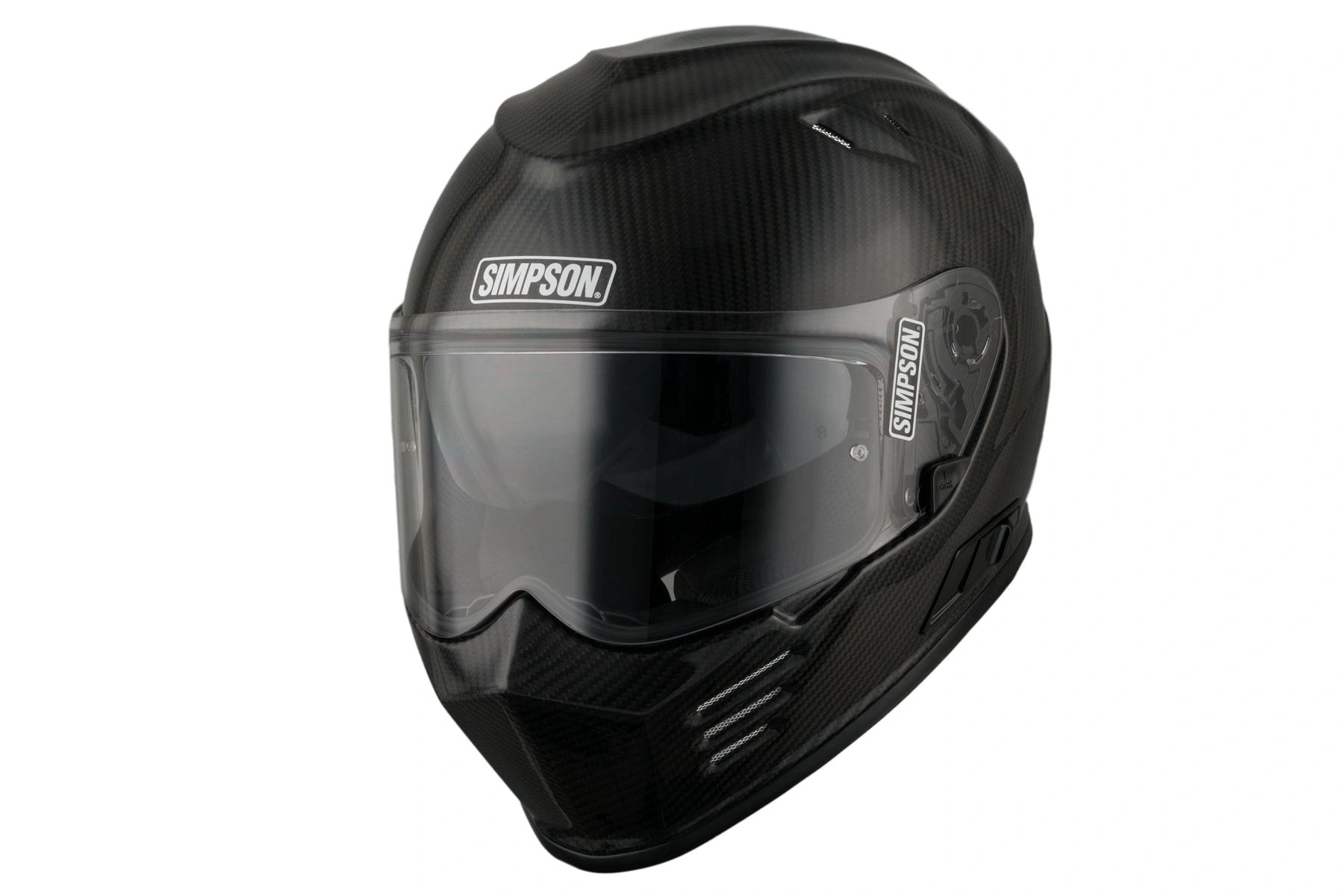 Simpson Venom 06 carbon full-face helmet with clear visor