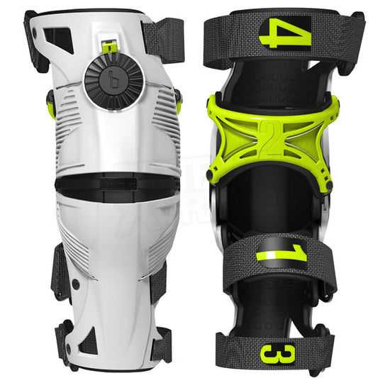 Mobius X8 white/yellow knee brace