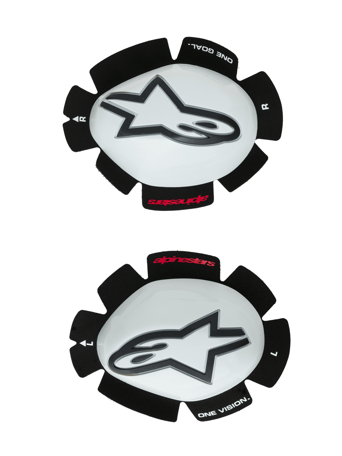 Alpinestars GP Tech Knee Slider White/Black – 6400126-21 - MxProStoreParts