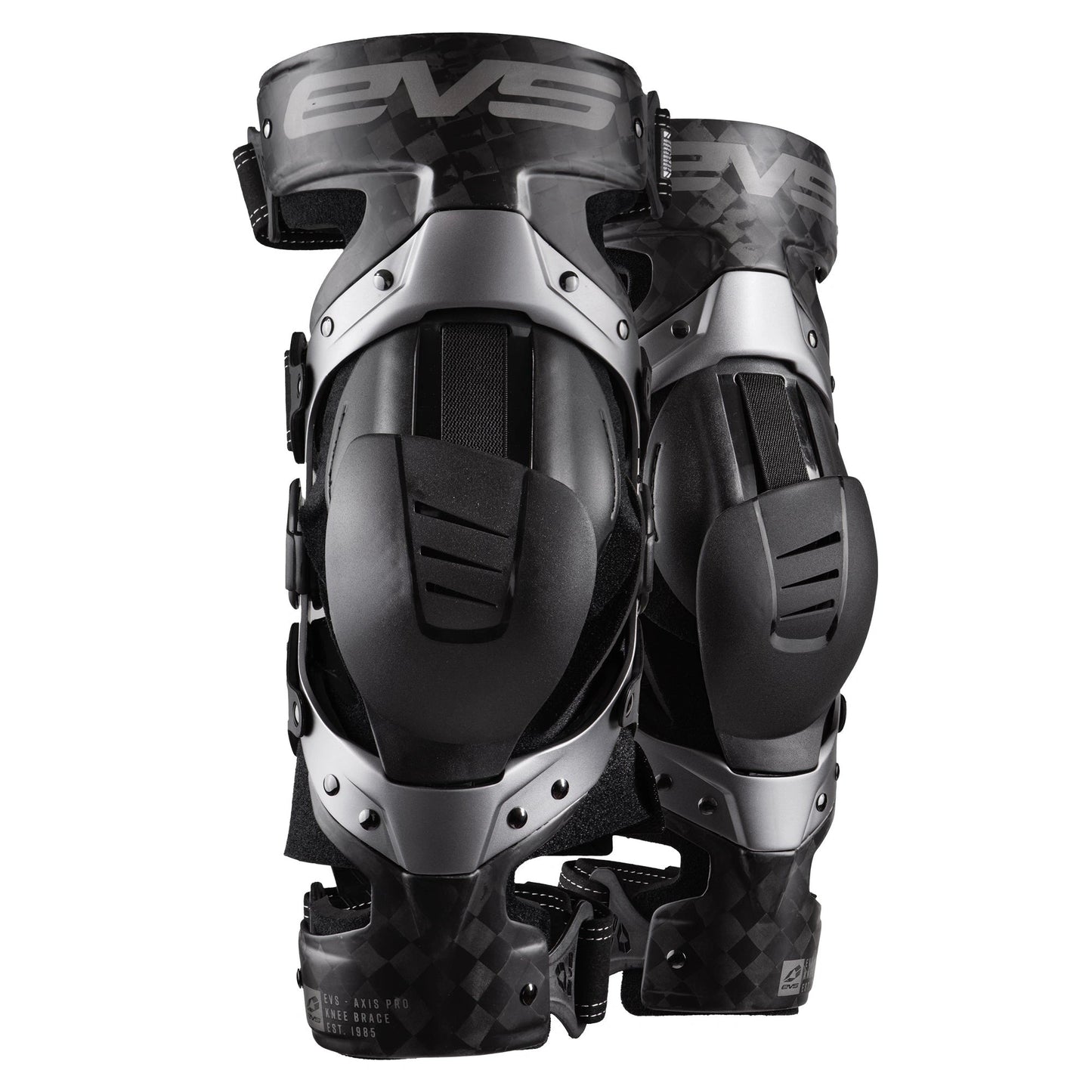EVS Axis Pro Knee Brace Pair Grey