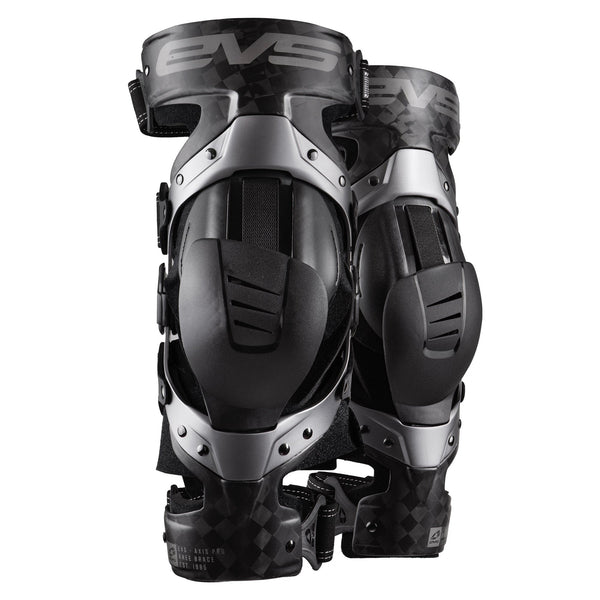 EVS Axis Pro Knee Brace Pair Grey