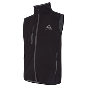 AMOQ Race softshell gilet – noir