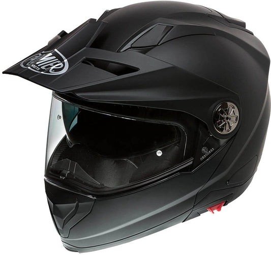 Premier Helmets X-Trail U 9 BM full-face matte black helmet with clear visor