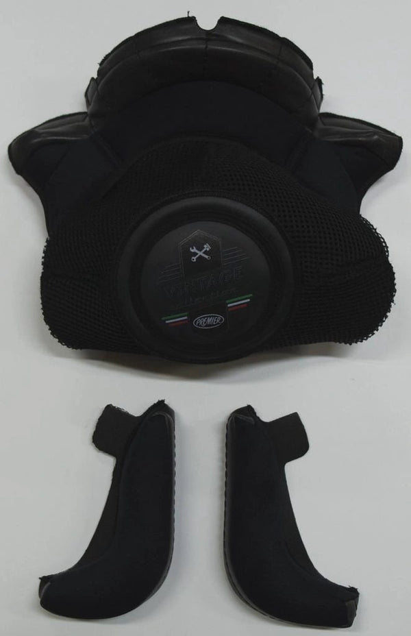 Premier Le Petit Cheekpads Sky Grey set: back pad and two cheek pads