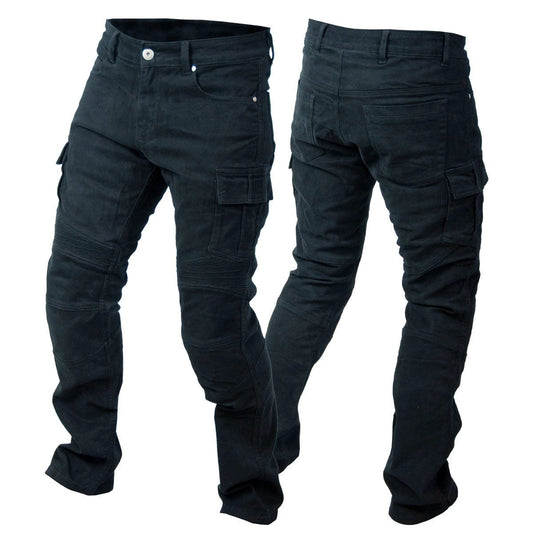 Timeless Bandit kevlar jeans, black stretch, CE; 2 pairs shown