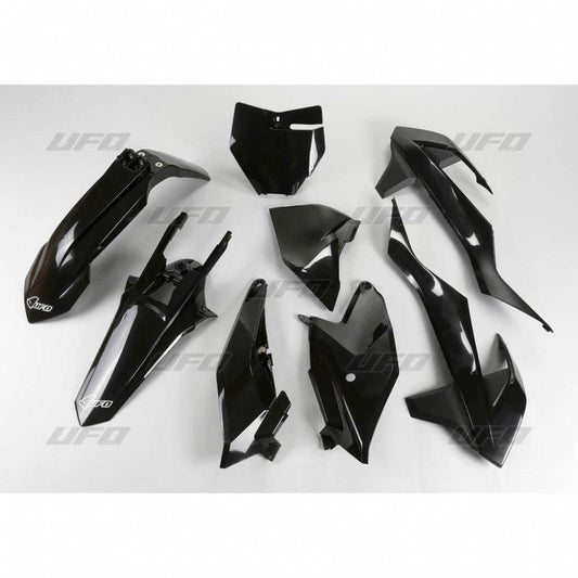 UFO Plastic kit 5 - parts KTM SX85 18 - 24 Black 001 - MxProStoreParts