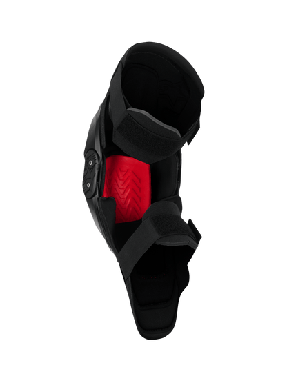 Alpinestars SX-1 Plasma Knieprotektoren Motocross Schwarz-Rot Semi-Rigid Frame - MxProStoreParts