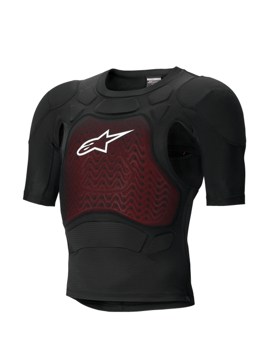 Alpinestars Bionic Plasma LT Beschermjas Korte Mouwen Offroad Enduro Zwart Wit - MxProStoreParts