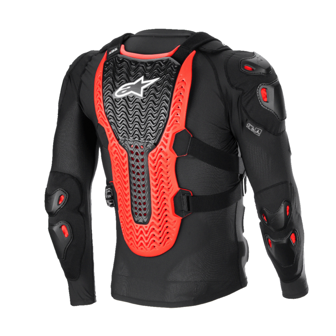 Alpinestars Bionic XTR Nucleon PLASMA Beschermingsjas Zwart Rood Wit