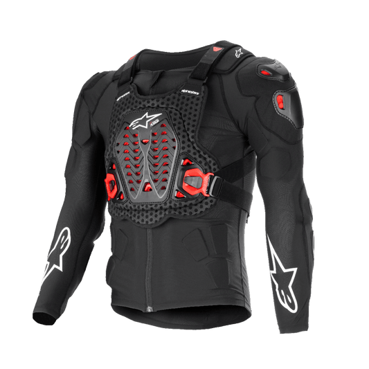Alpinestars Bionic XTR Nucleon PLASMA Beschermingsjas Zwart Rood Wit - MxProStoreParts
