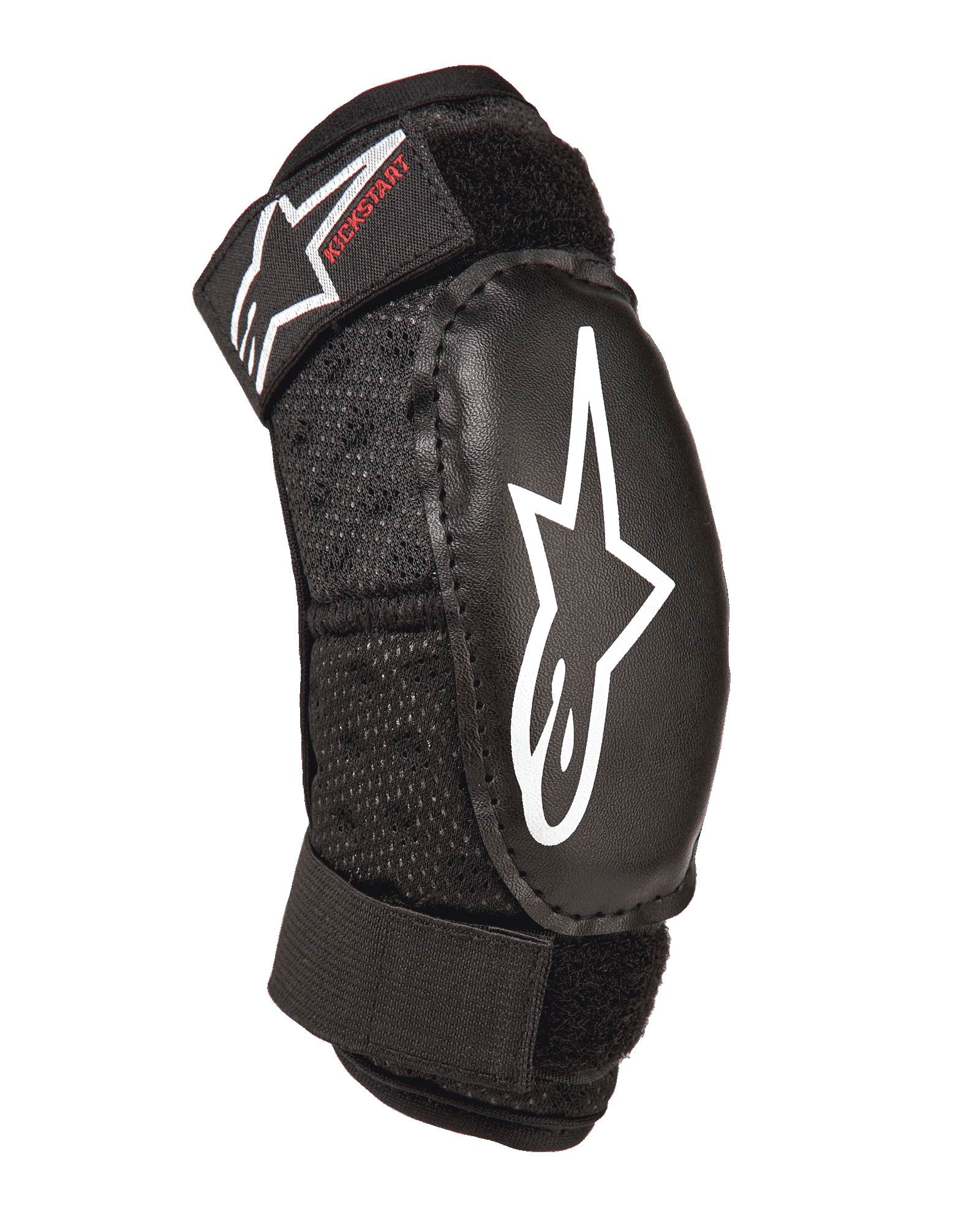Alpinestars Kinder Bionic Action Kickstart Ellenbogenschützer Schwarz Rot - MxProStoreParts