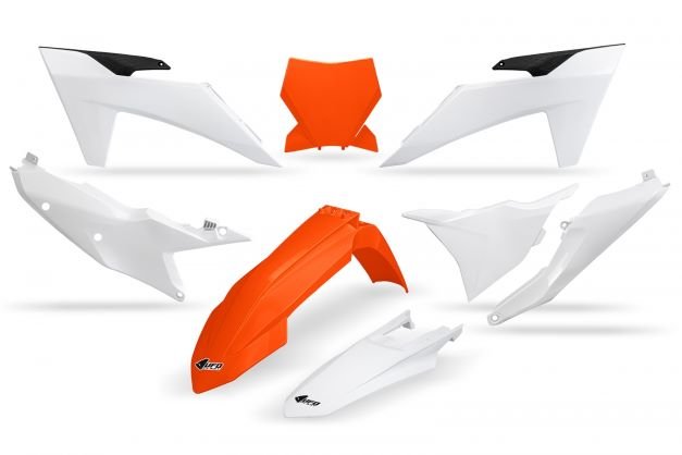 UFO Plastic kit 5-parts KTM SX/SXF125-450 OEM 999 2023-2024