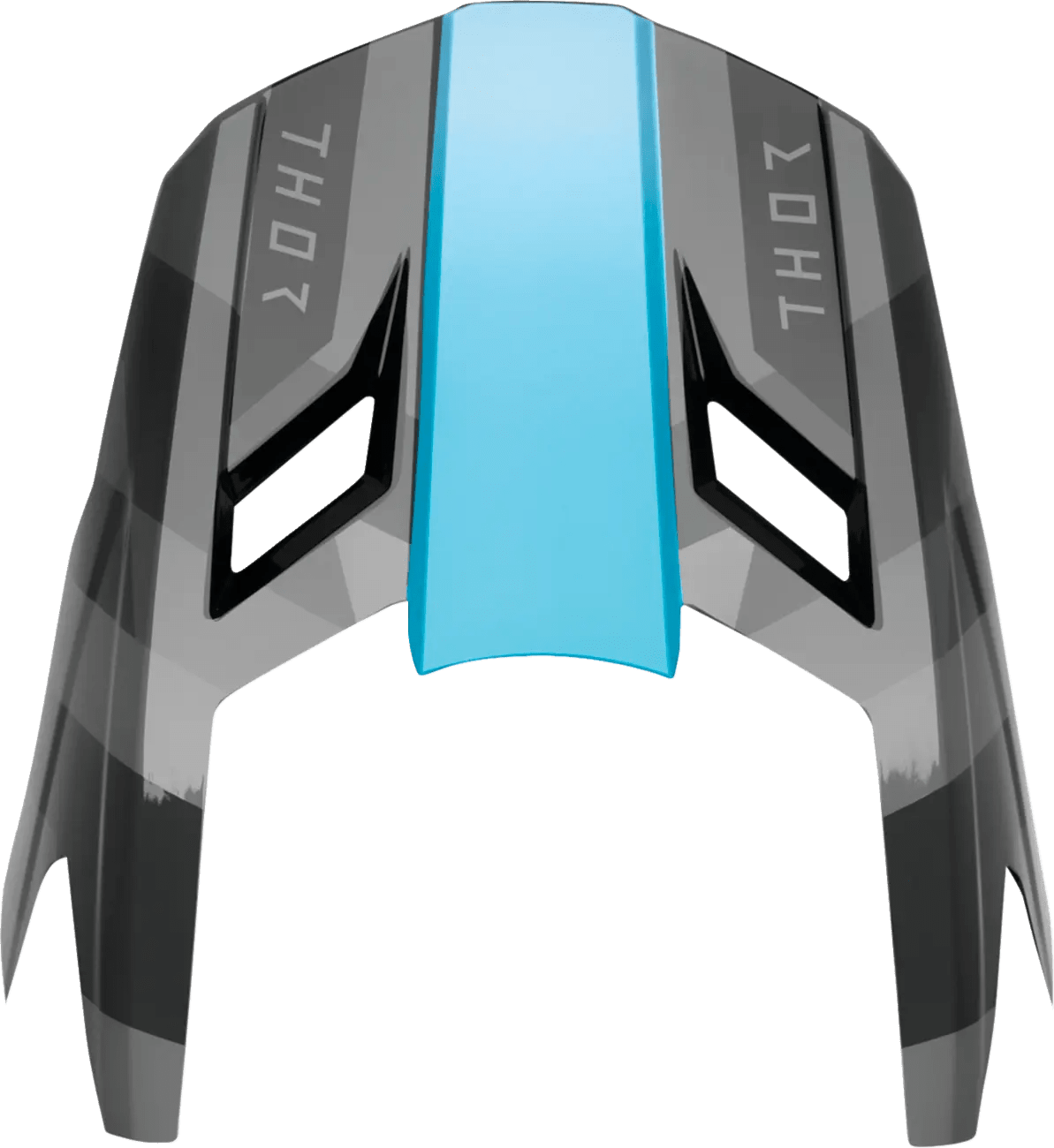 THOR Fleet helmklep – Camber Zwart/Teal