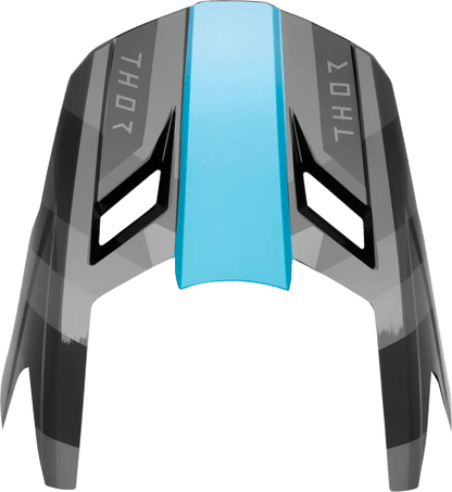 THOR Fleet helmklep – Camber Zwart/Teal