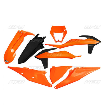 UFO Plastic kit 6-parts original 999 KTM EXC/EXC-F 125-500 20-23