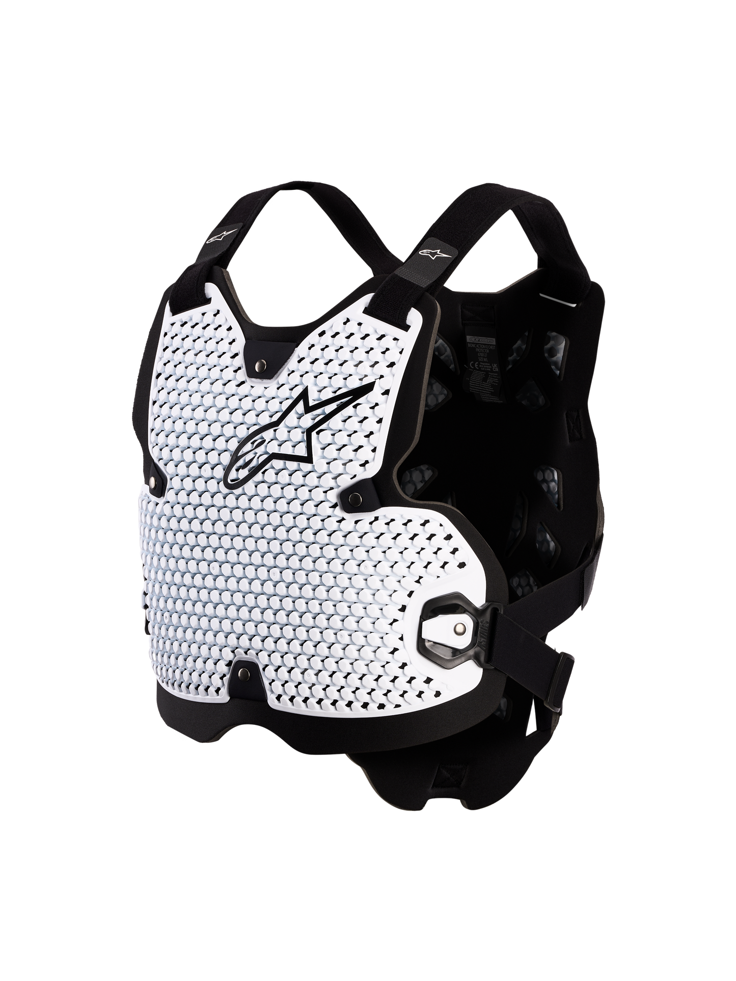 Alpinestars Bionic Action V2 Borstbeschermer Wit Zwart