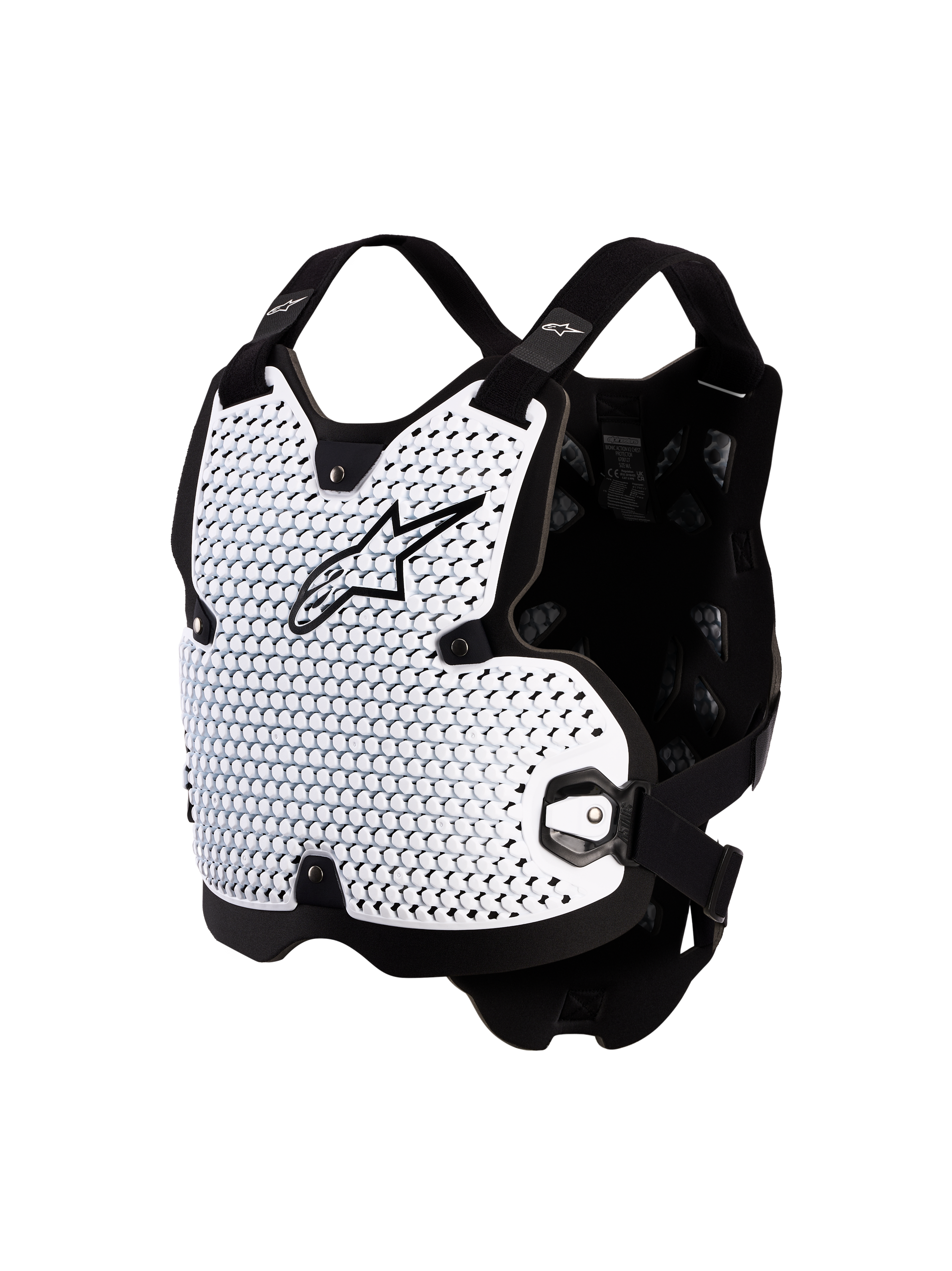 Alpinestars Bionic Action V2 Borstbeschermer Wit Zwart