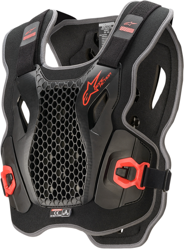 Alpinestars Bionic Action Bodyprotector Zwart / Rood maat M / L