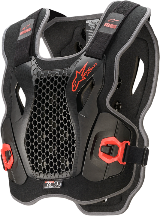 Alpinestars Bionic Action Bodyprotector Zwart / Rood maat M / L