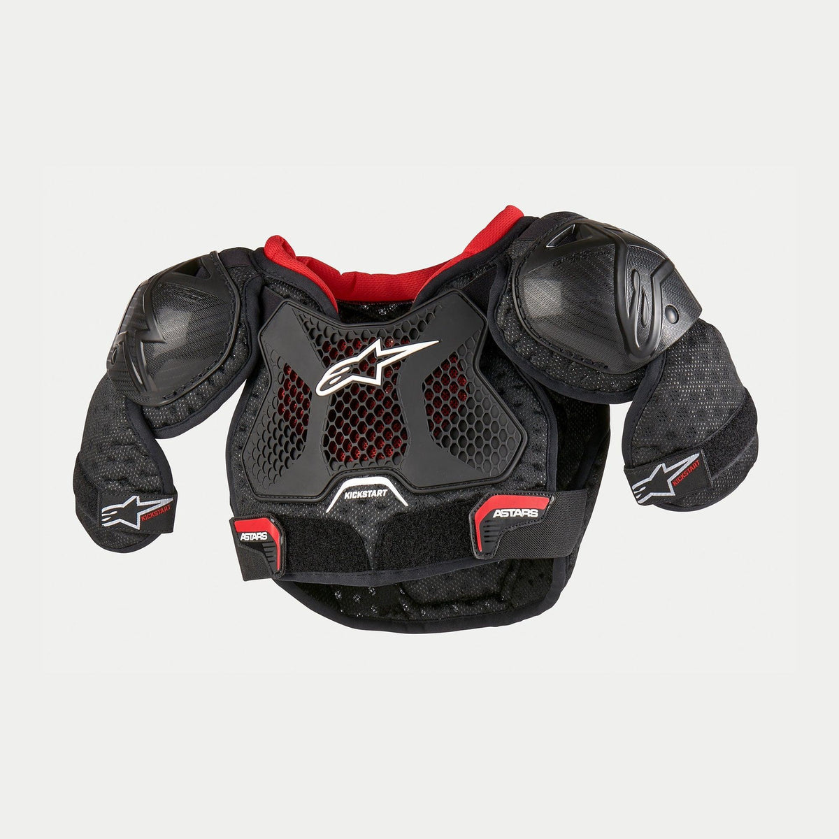 Alpinestars Bionic Action Kickstart Brustschutz Schwarz Rot - MxProStoreParts