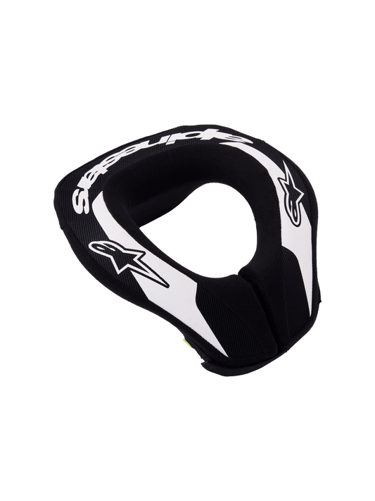 Alpinestars Jeugd Sequence Nekbrace Zwart Wit - MxProStoreParts