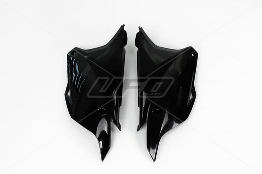 UFO Side number plates KX85 14- Black 001