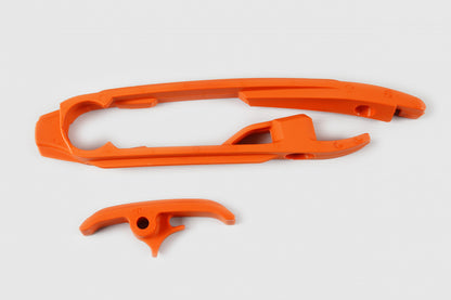UFO Swingarm chain slider KTM125-450 SX/SX-F 16-22 Orange 127