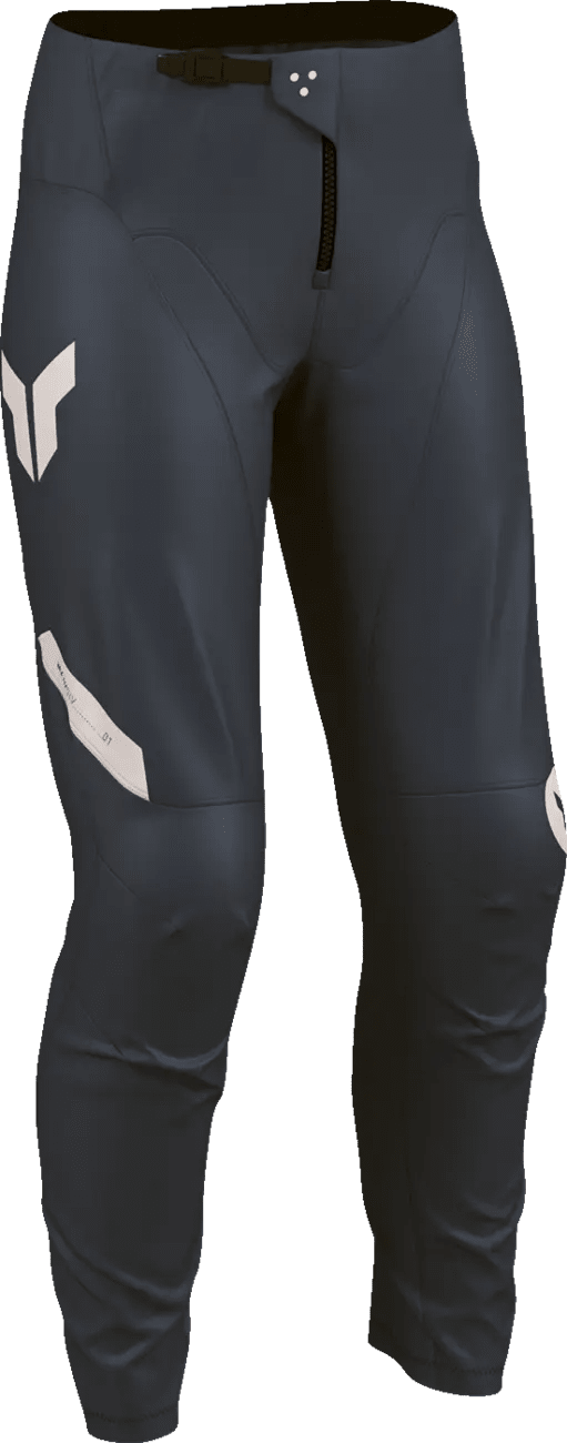THOR Ridemode Menace dames crossbroek – Midnight/Lichtgrijs