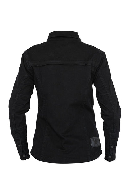 JOHN DOE Motoshirt damesjas zwart XS - MxProStoreParts