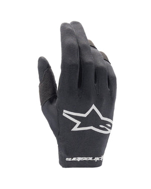 Guantes Alpinestars Juvenil Radar Negro