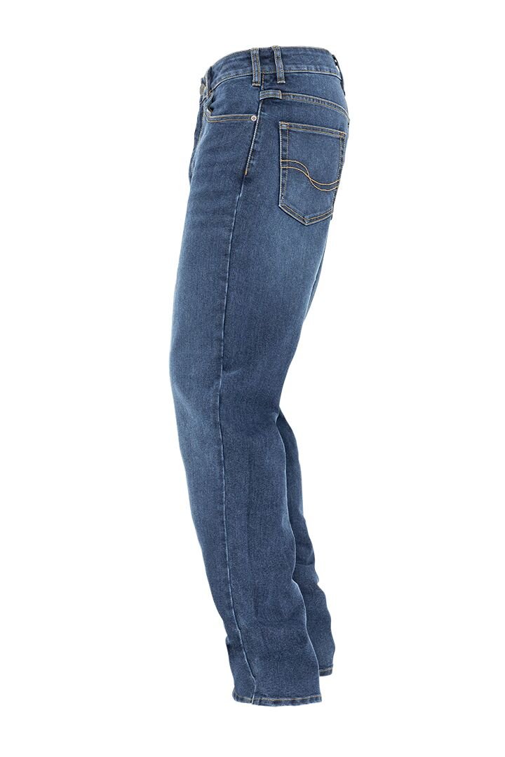 JOHN DOE Chester Mono motorjeans voor heren – indigo blauw, maat 36/32