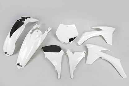 UFO Plastic kit 5-parts White KTM SXF125-525 11-12 SX 12