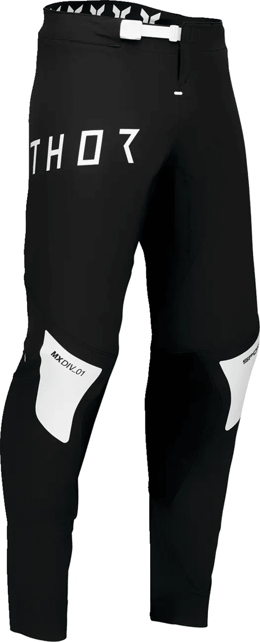 THOR Sportmode Strike crossbroek – Zwart/Wit