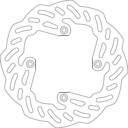 GOLDFREN Brakedisc Rear YZ80/85 93- YZ65 18-