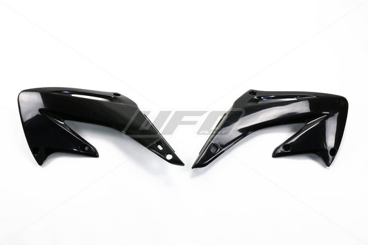 UFO Radiator covers CR125/250 02- Black 001