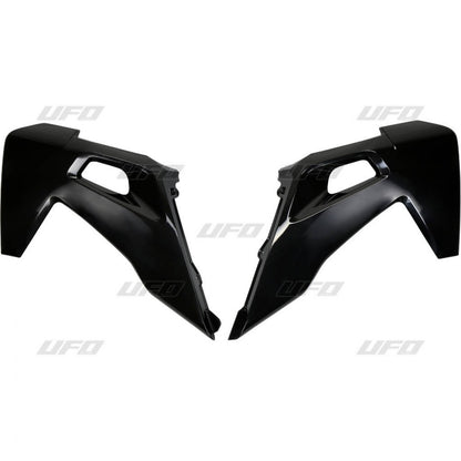 UFO Radiator covers HVA TC/FC 125-450 19-22 TE/FE 20-23 Black 001