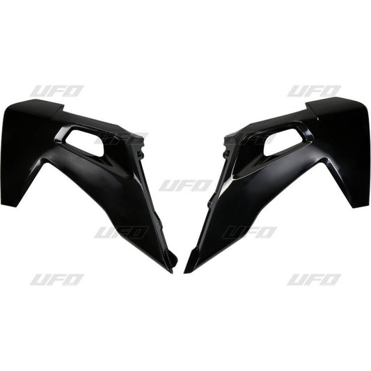 UFO Radiator Covers HVA TC/FC 125-450 19-22 TE/FE 20-23 Black 001
