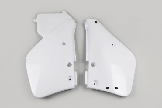 Paneles laterales UFO YZ125 1987-1988 Blanco 046
