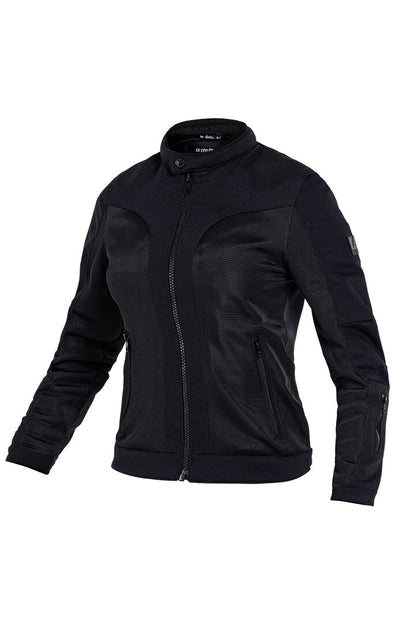 JOHN DOE Aero Mesh damesmotorjas zwart maat L