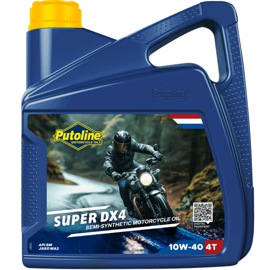 Putoline SUPER DX4 10W-40 4L SEMI-SYNTHETIC, API SL, JASO MA2