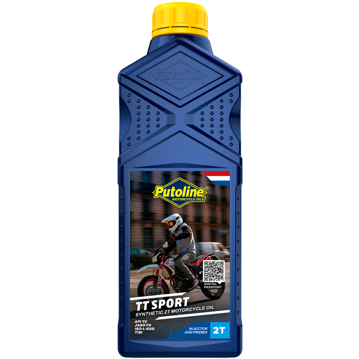 Putoline TT SPORT 1L 2-STROKE, API TC, JASO FD