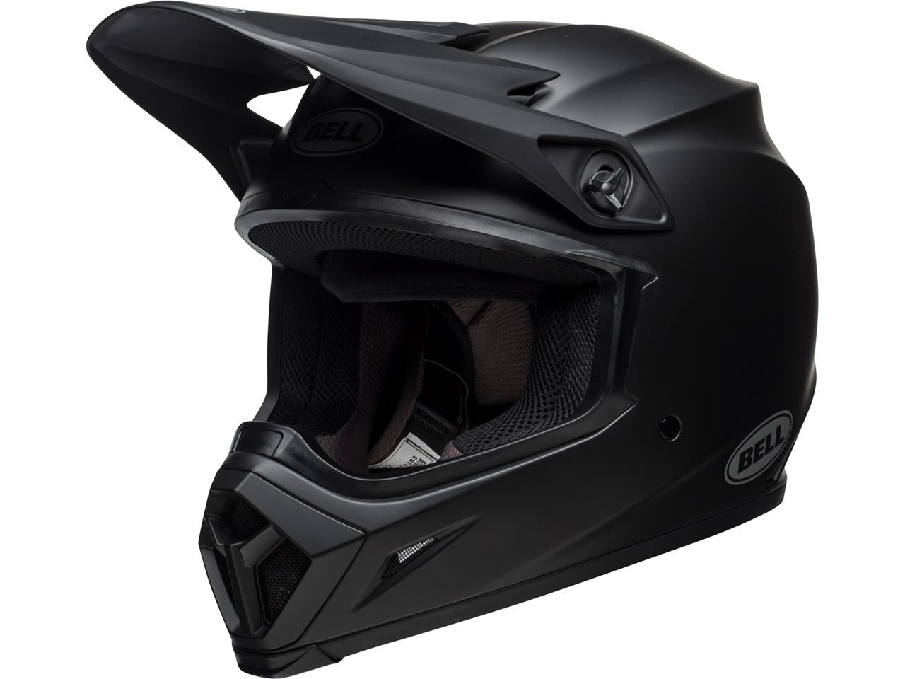 BELL MX-9 Mips Helm Solid Matt Zwart XL