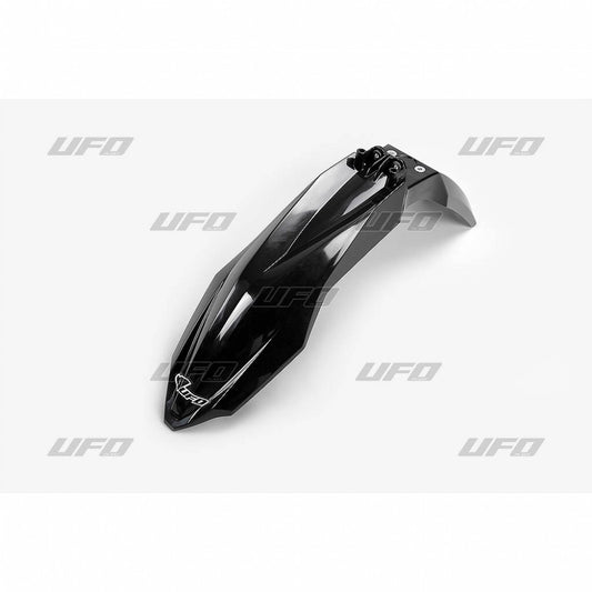 Guardabarros delantero UFO para HVA TC/FC 125-501 14-15, TC250 14-, TE/FE 125-501 15- Negro 001
