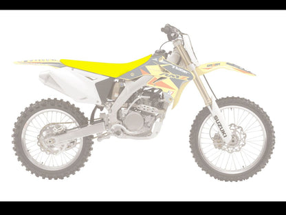 BLACKBIRD RACING Pyramid gele zadelhoes — voor o.a. SUZUKI RM-Z 250 (2007–2018) - MxProStoreParts