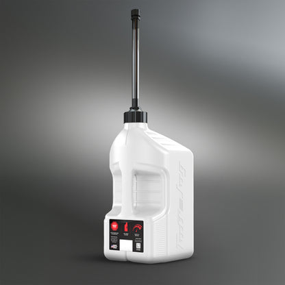 Tuff Jug fuel tank white standard cap and automatic stop spout 20 liters (GEN 3)